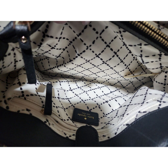 Kate Spade Black Satchel Shoulder Bag Medium - Picture 5 of 8